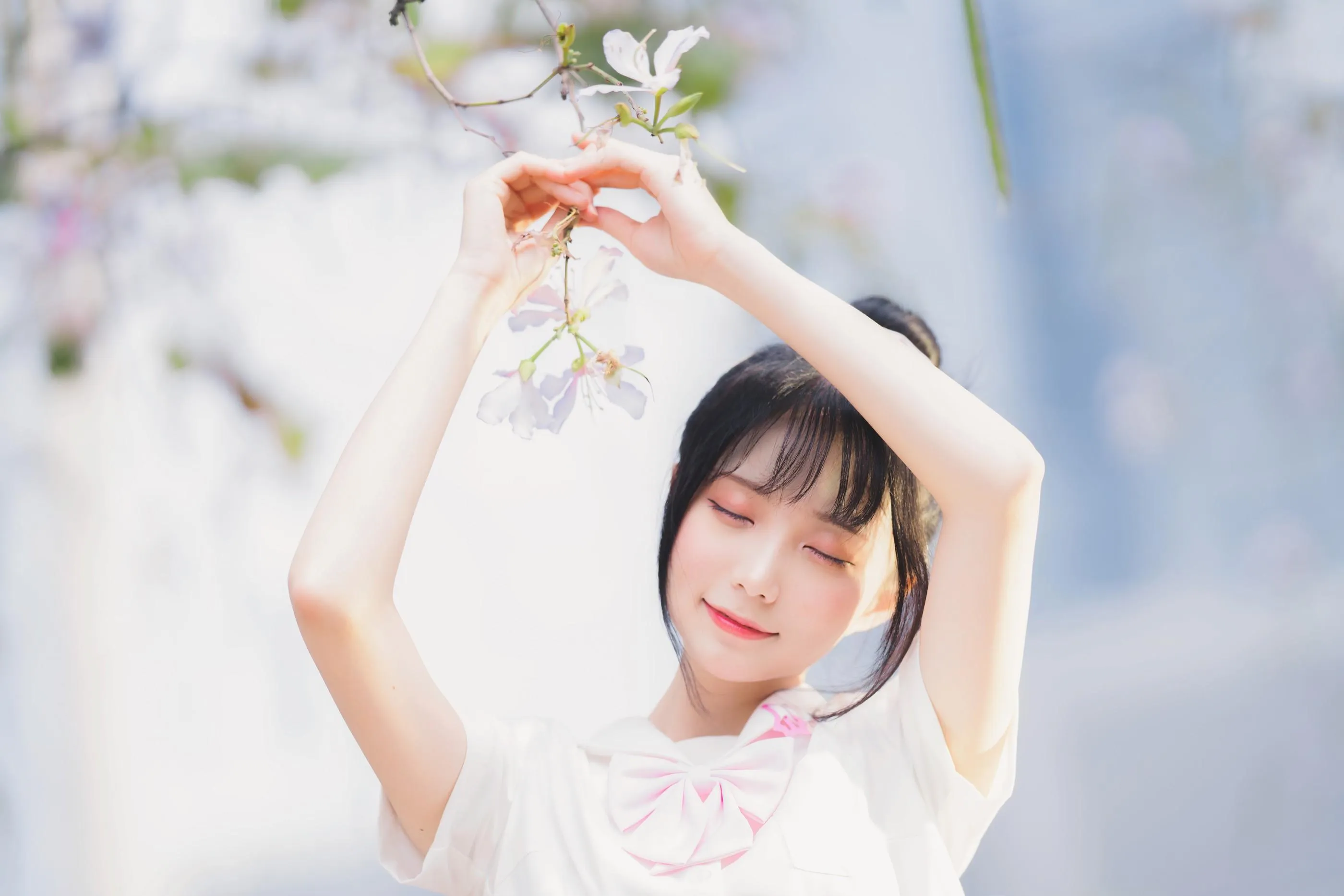 [艺图语] 2022.06.21 花与少女 思涼poi [35P]插图9